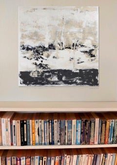 Stroll 2, Abstract Acrylic on Linen Panel, 120 x 120 cm, 2022