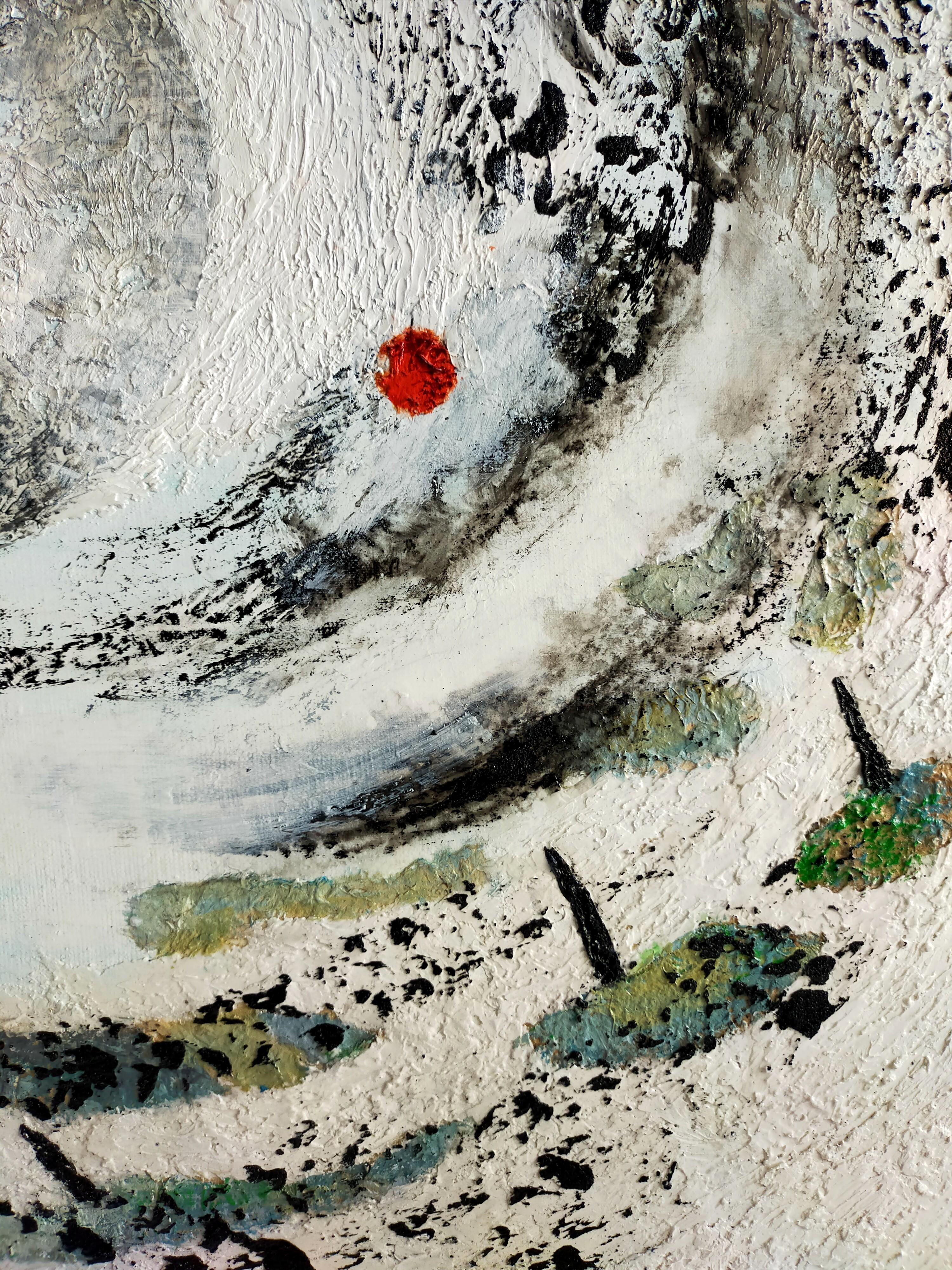 CARPE DIEM (Abstrakt), Painting, von Emmanuelle Vroelant