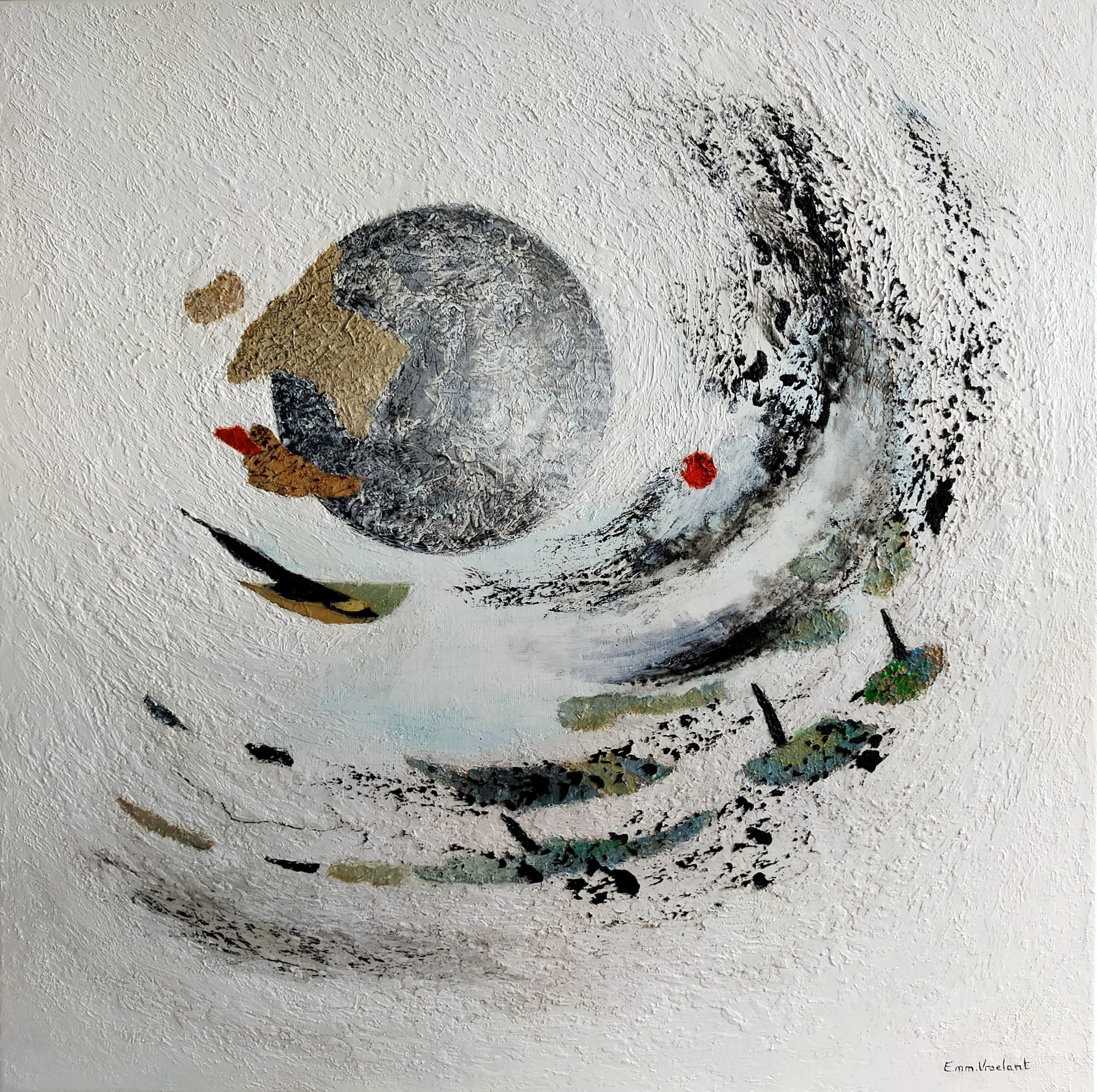 Emmanuelle Vroelant Abstract Painting – CARPE DIEM