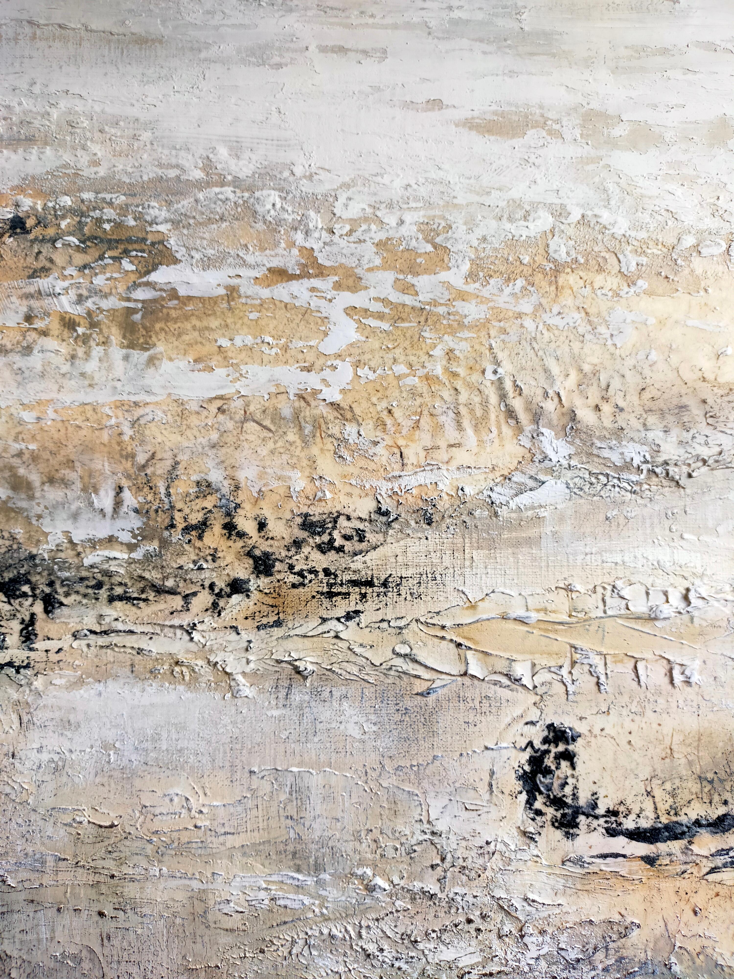 « January in Brittany, a peaceful atmosphere of grey and beige, a real harmony, beautiful if you are not sad because it takes an effort to look at the beauty of the foreshore in winter. This augurs sumptuous gifts that are the light and colors of