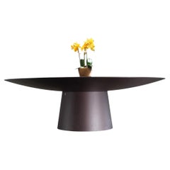 Emmemobili UFO Dining Table with Embedded Lazy Susan by Ferruccio Laviani