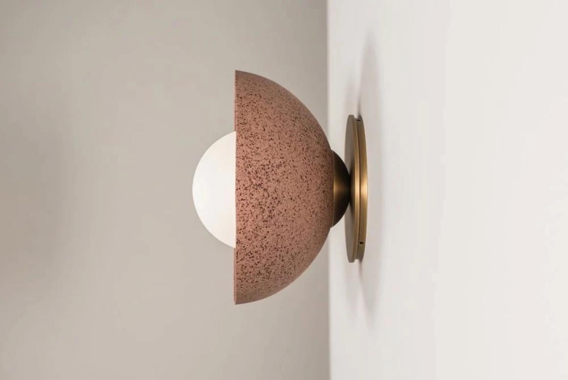 Lámpara Emmet 7.5″ Hemisferio by PAX Lighting Moderno de mediados de siglo en venta
