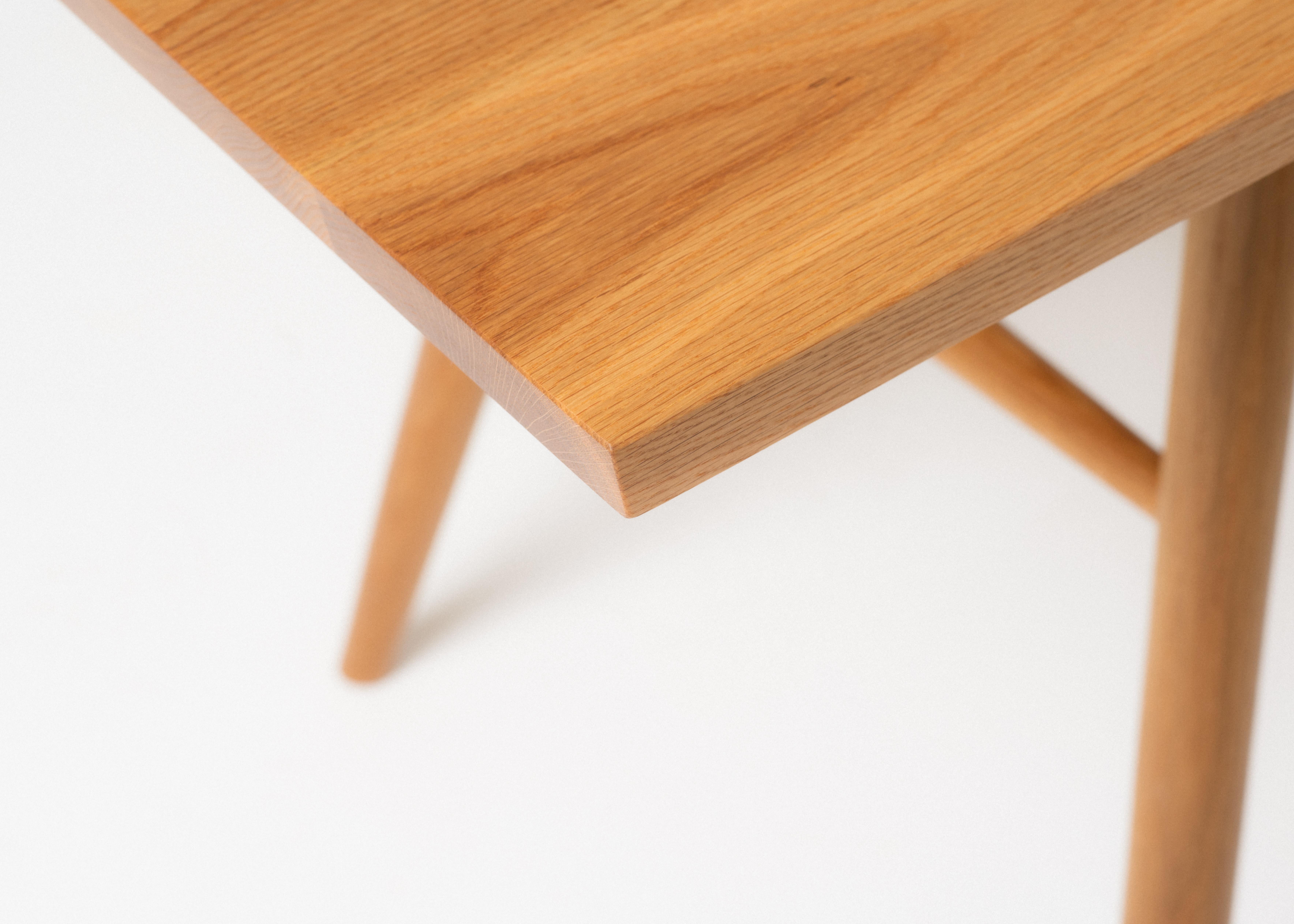 Emmett Schreibtisch, handgefertigt aus Massivholz, Emmett  (21. Jahrhundert und zeitgenössisch) im Angebot
