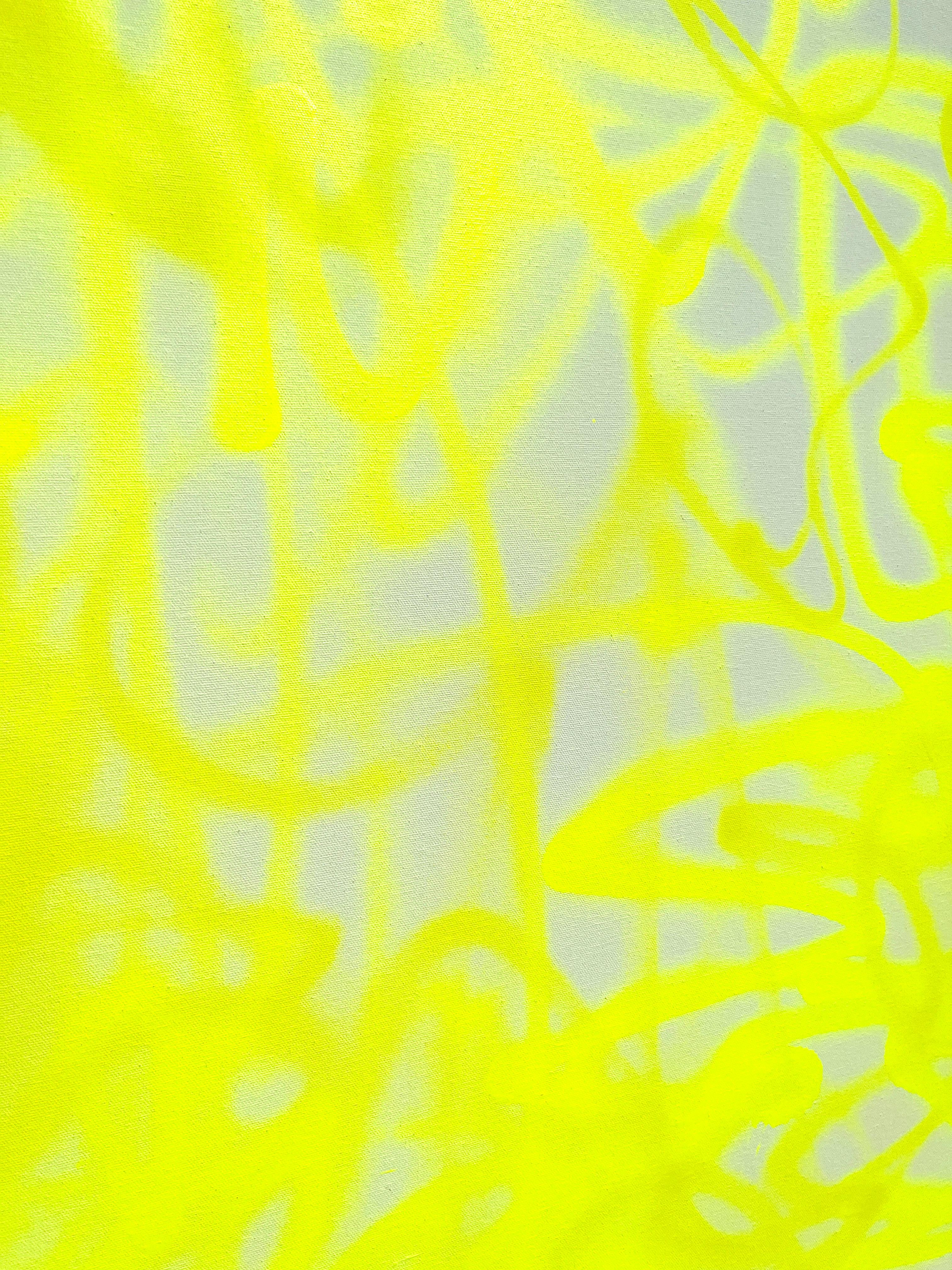 Opera d'arte scandinava espressionista astratta 