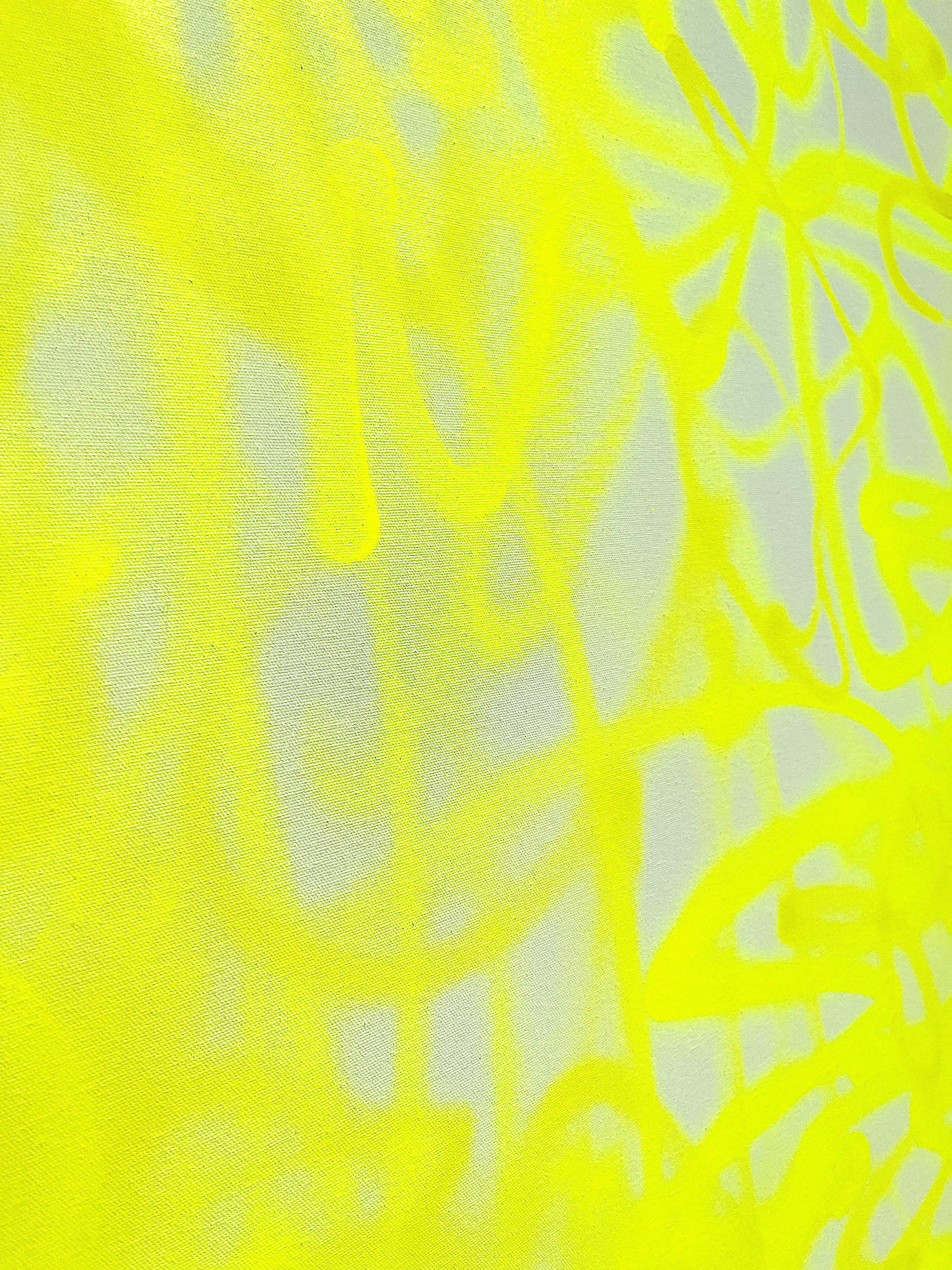 Opera d'arte scandinava espressionista astratta 