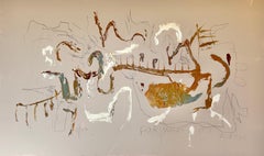 'Per quello che è' dipinto astratto ed elegante in stile nordico