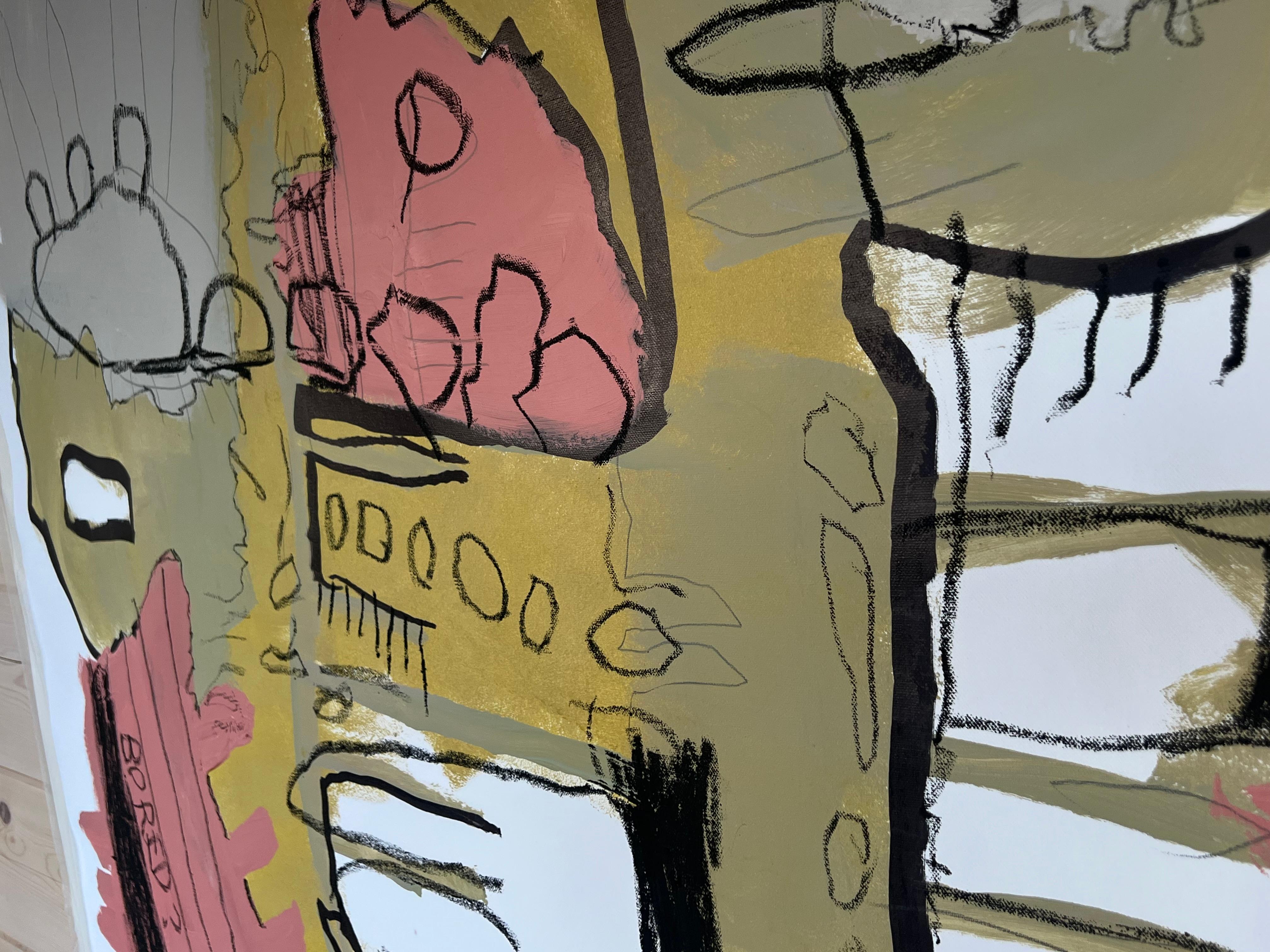 'Frequency Bloom' - Graffiti astratti con l'energia della primavera nordica in vendita 8