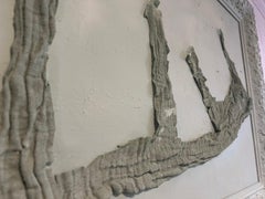 Earthy - Pittura acrilica astratta nordica in Greene & Greene Contemporanea Minimale