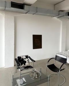 Into Your Tomorrow — Contemporary Text-Based Painting by Emmi Iida