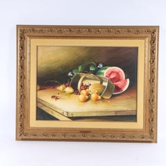 Nature morte aux melons et aux poires