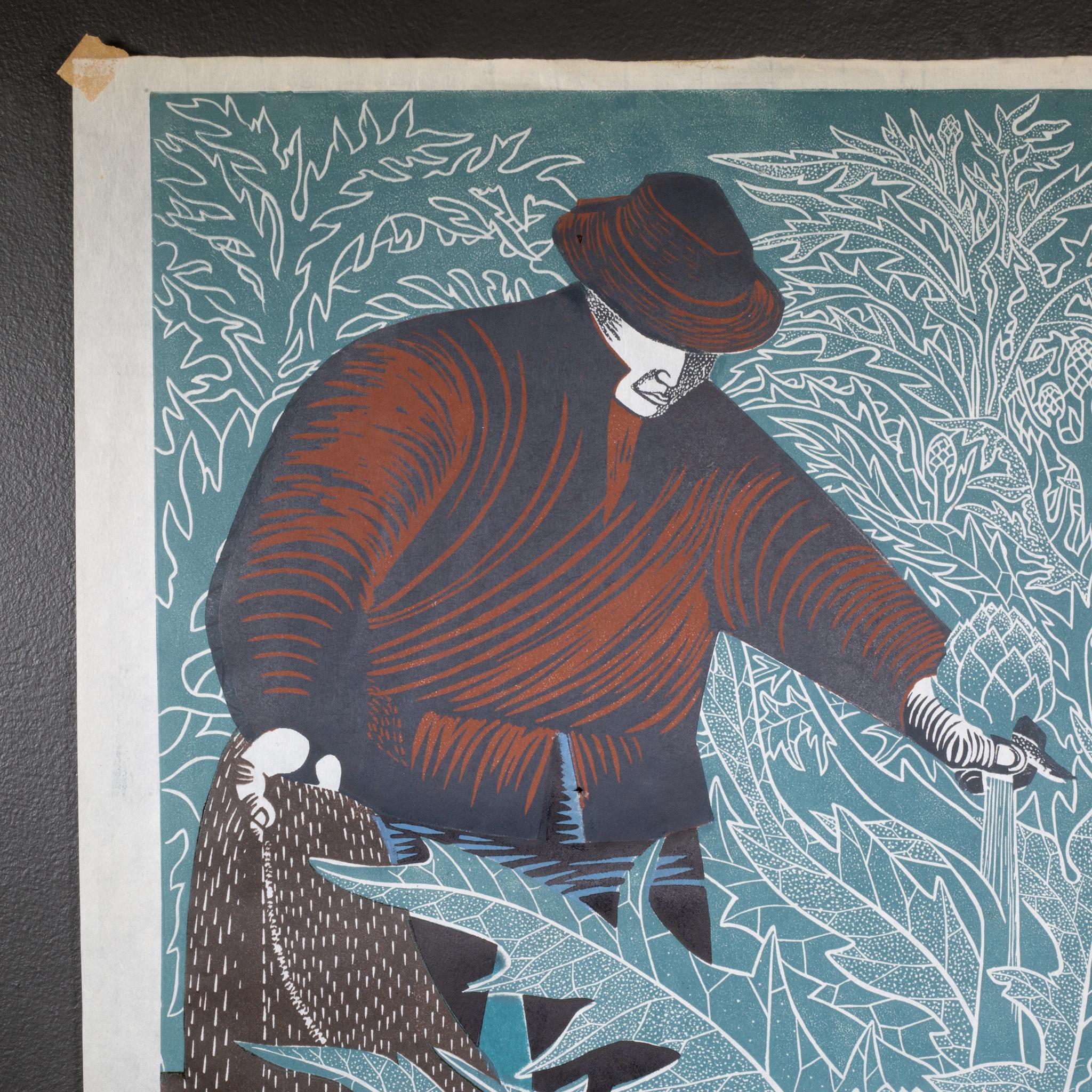 ABOUT

Original Emmy Lou Packard (American, 1914-1998.) Linocut in colors on wove paper. Signed and title lower right. Unframed. 

    CREATOR Emmy Lou Packard 1914-1998.
    DATE OF MANUFACTURE c.1950. 
    MATERIALS AND TECHNIQUES Linocut in