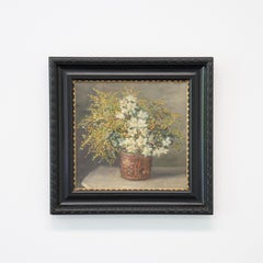 Emmy Thornam Still-life 'Flower Arrangement', Oil Painting, 1920s, Denmark