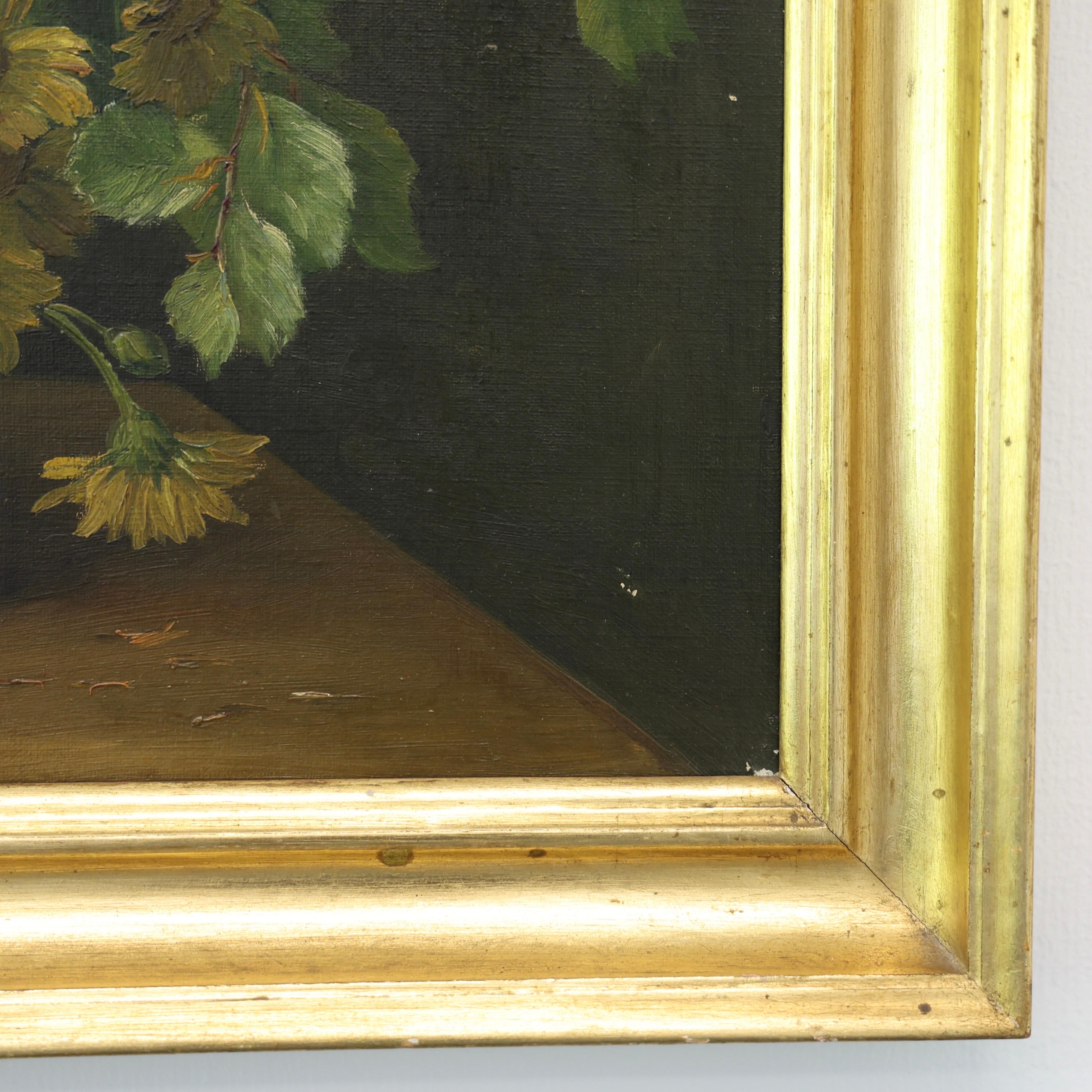 Emmy Thornam Nature morte aux fleurs, années 1920, Danemark en vente 1