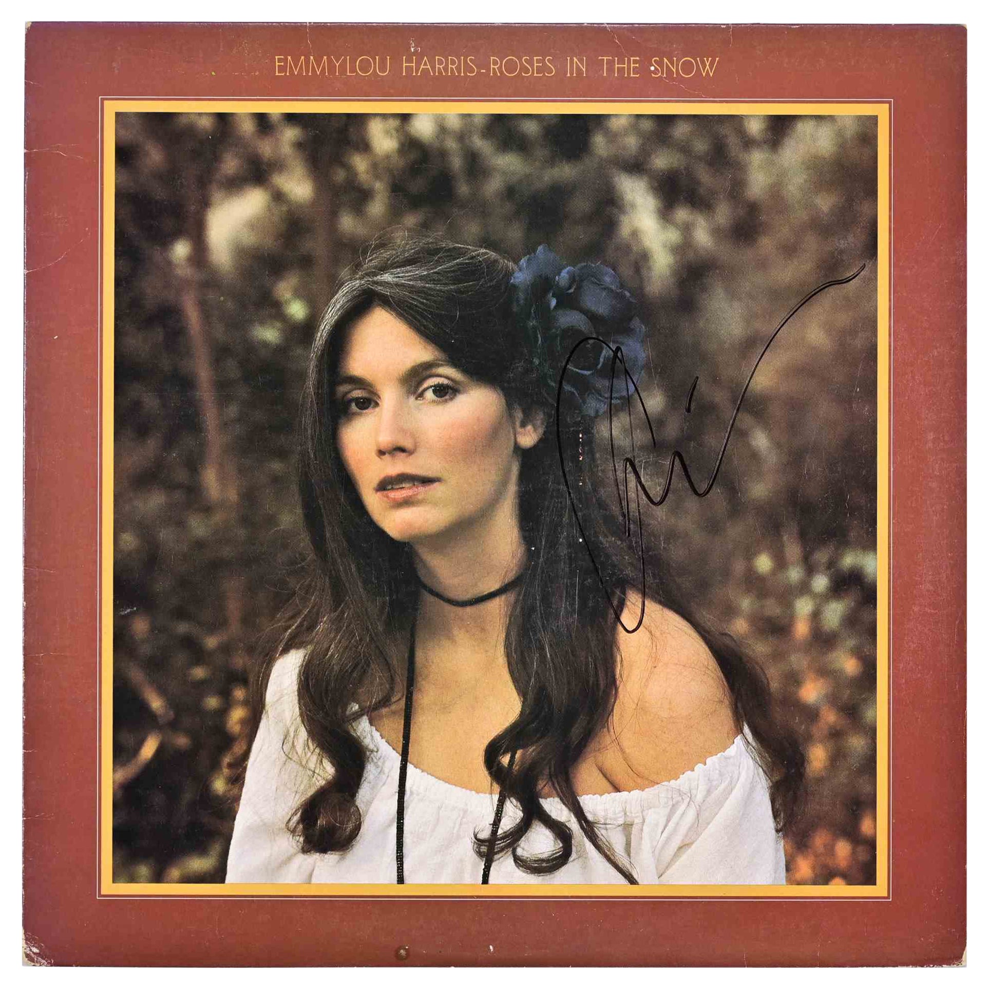Emmylou Harris - Roses in the Snow (1980, Warner Bros. Aufzeichnungen, BSK 3422, U.S.) im Angebot