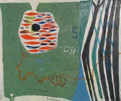 Expansive oil painting by Emory Ladanyi