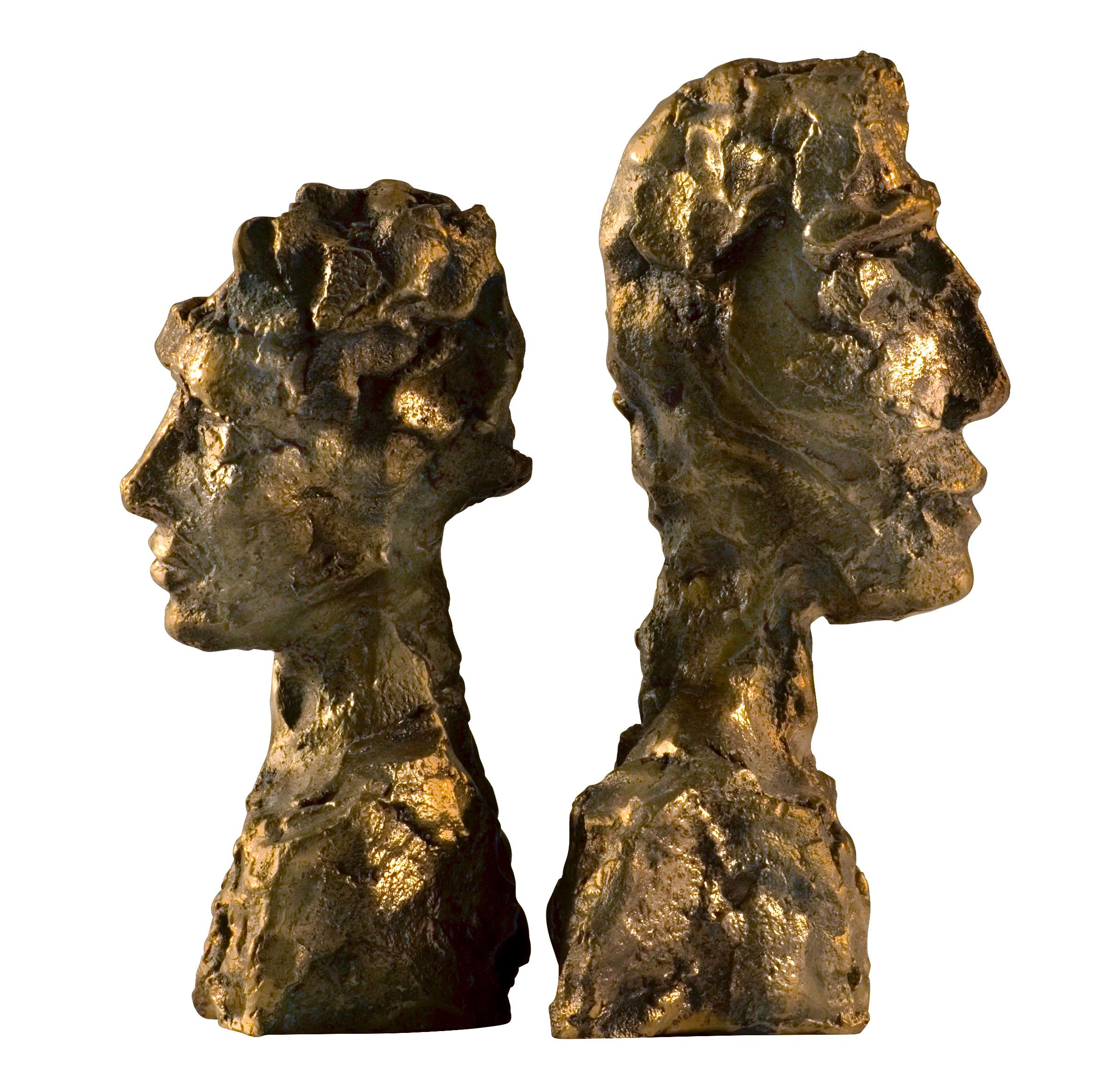 Moderno Scultura contemporanea in bronzo grezzo del XXI secolo, 'Emotion' di Margit Wittig in vendita