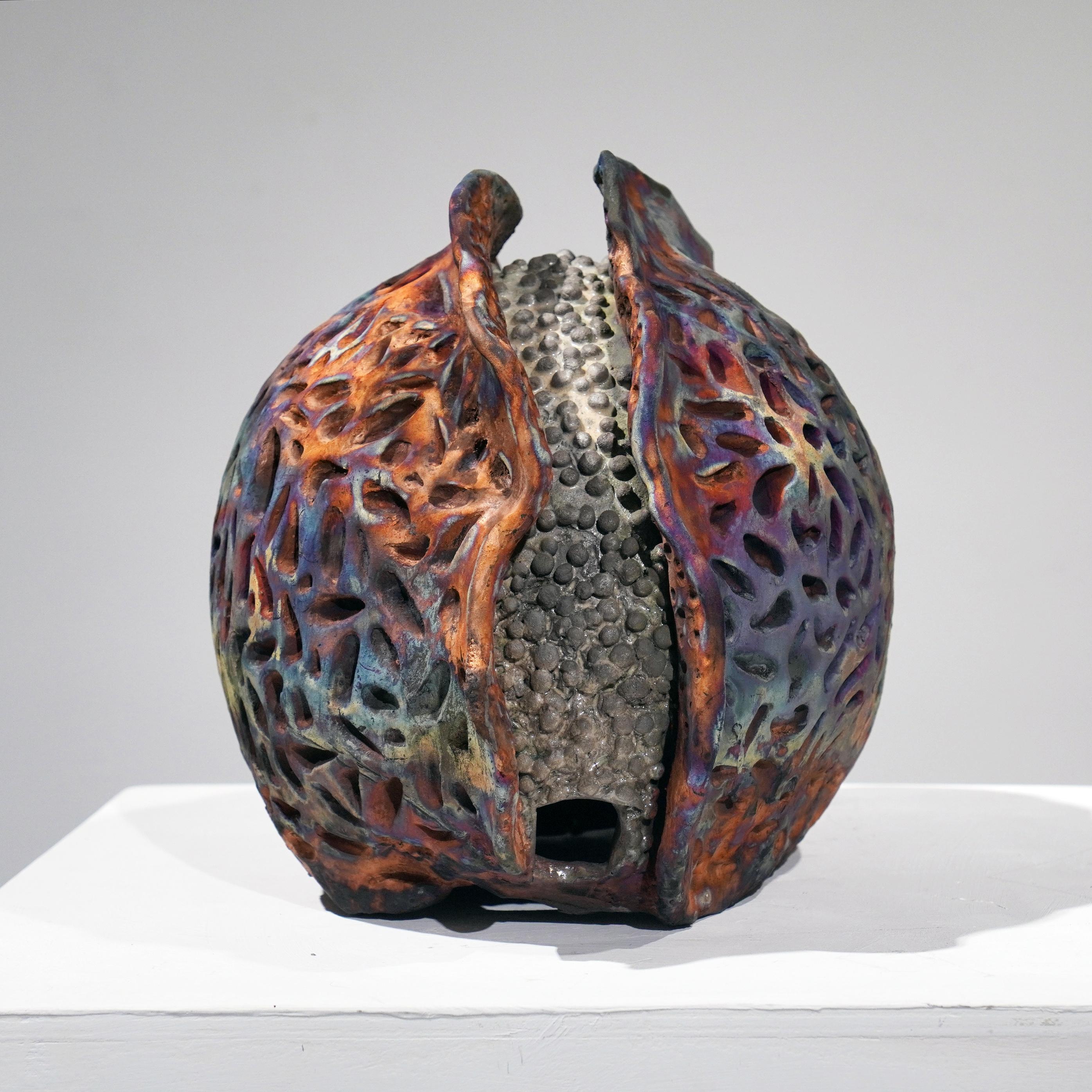 Emotion - Leben Vergrößerung Sammlung Raku-Keramik-Töpferskulptur von Adil Ghani im Zustand „Neu“ im Angebot in Petaling Jaya, MY