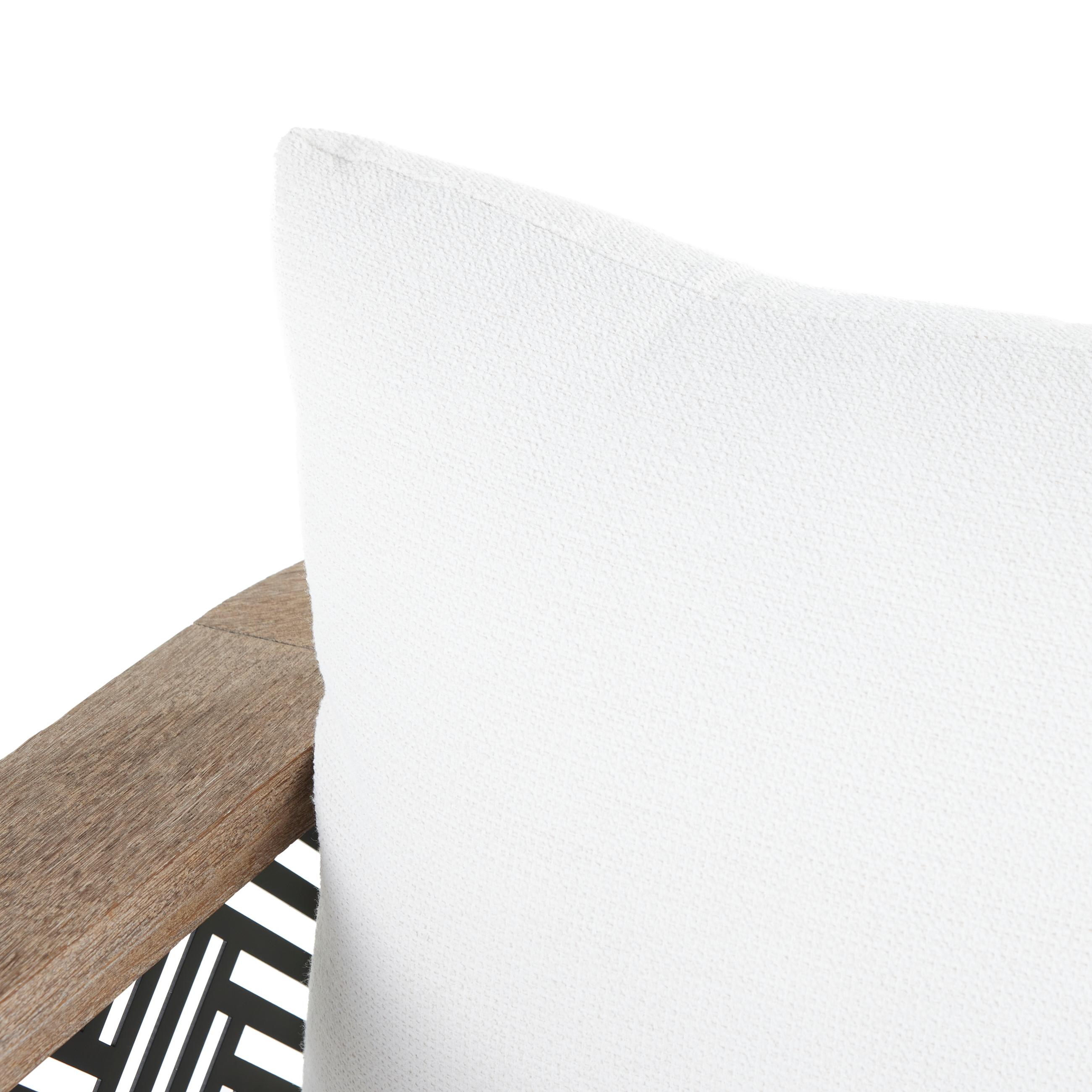 XXIe siècle et contemporain Chaise d'extérieur Emoto FRS11 - Pearl Outdoor Performance Bouclé teck teinté saule en vente