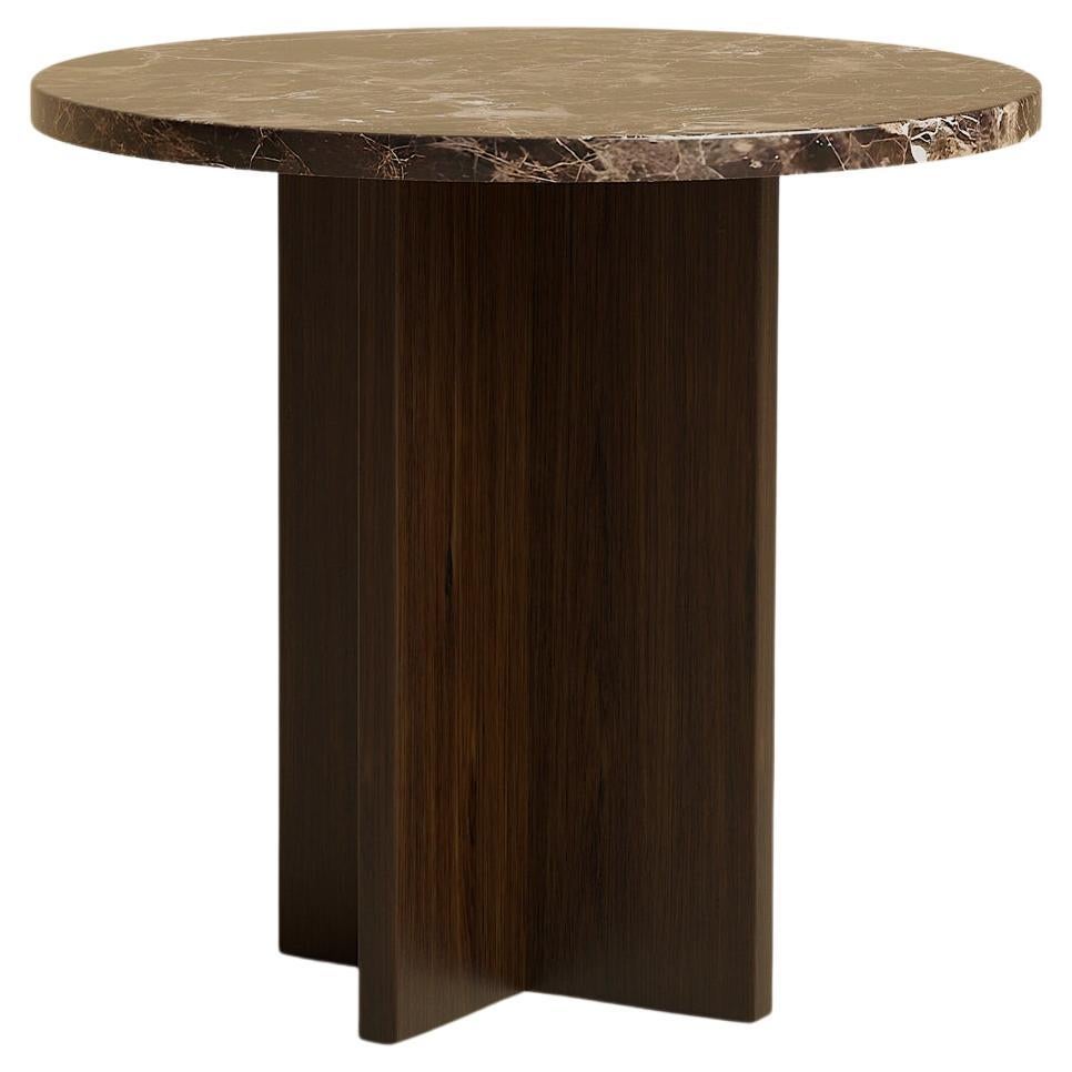 Tavolino Emperador in Oak Oak scuro e fumé di Lebanto