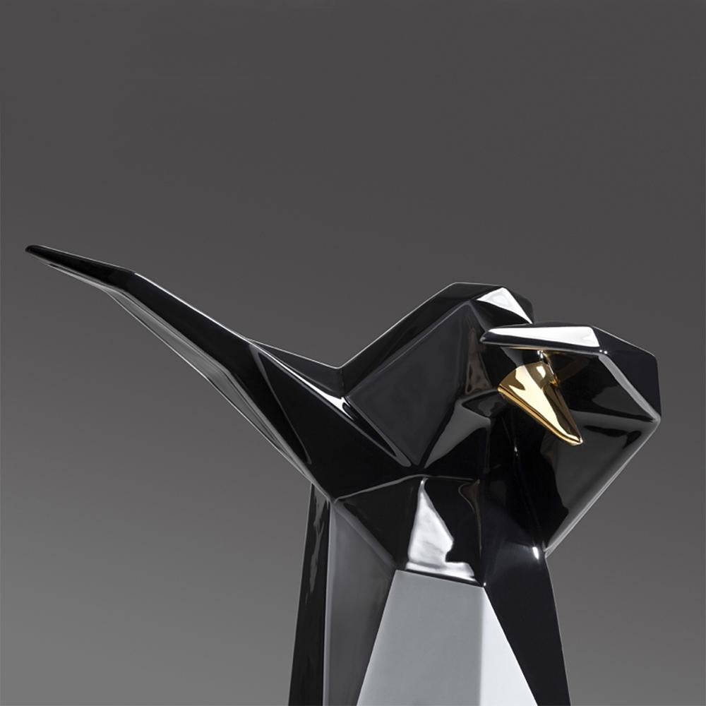 Schwarze Empereur-Skulptur im Angebot 1