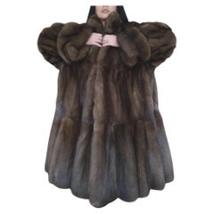 Emperial tortora Russian Sable fur coat size 24 185000$ Dior Label Emperial tortora Russian Sable fur coat size 24 185000$ Dior Label