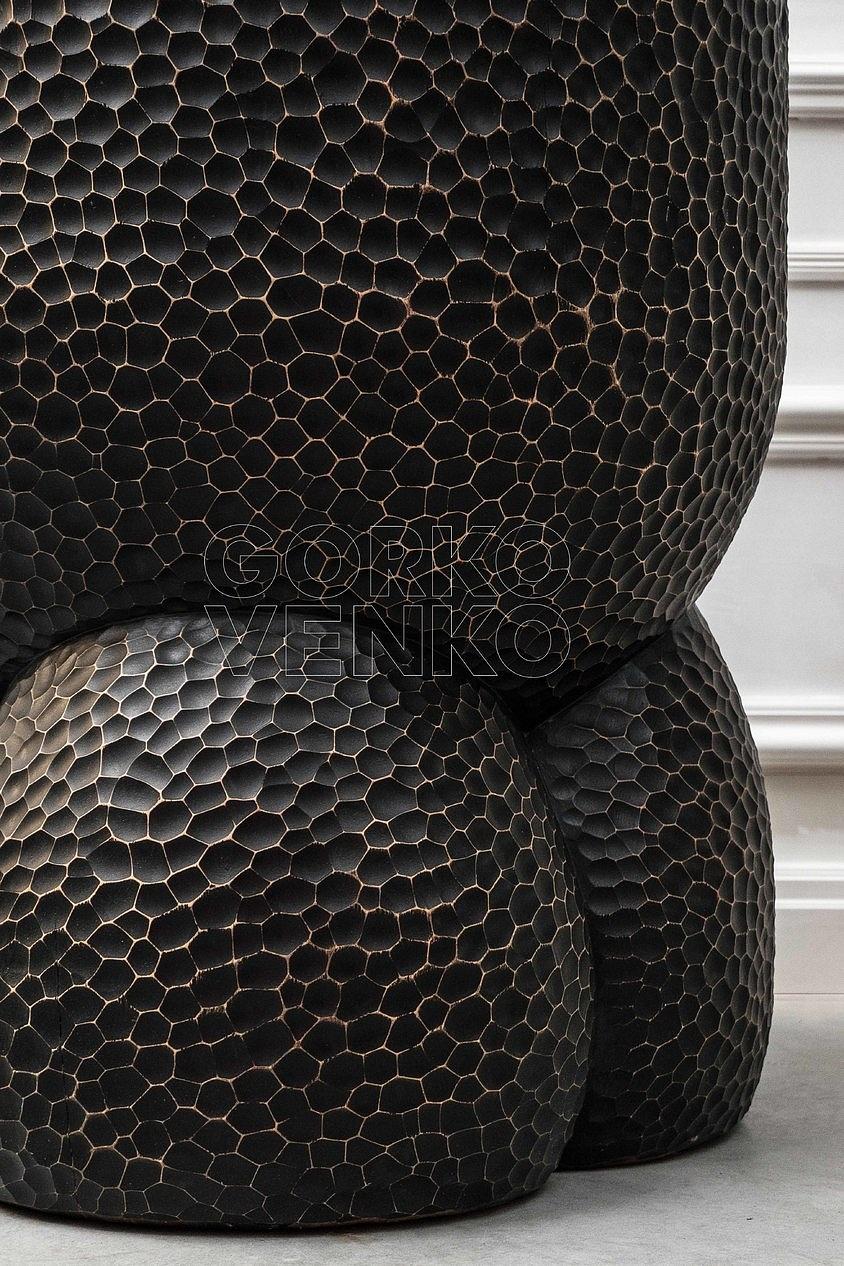Emperor Black Shell Contemporary Chair in Aluminium  In New Condition In London, GB