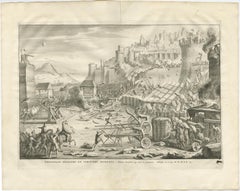 Emperor Vespian Besieging and Conquering Iotapata 'Yodfat', 1725