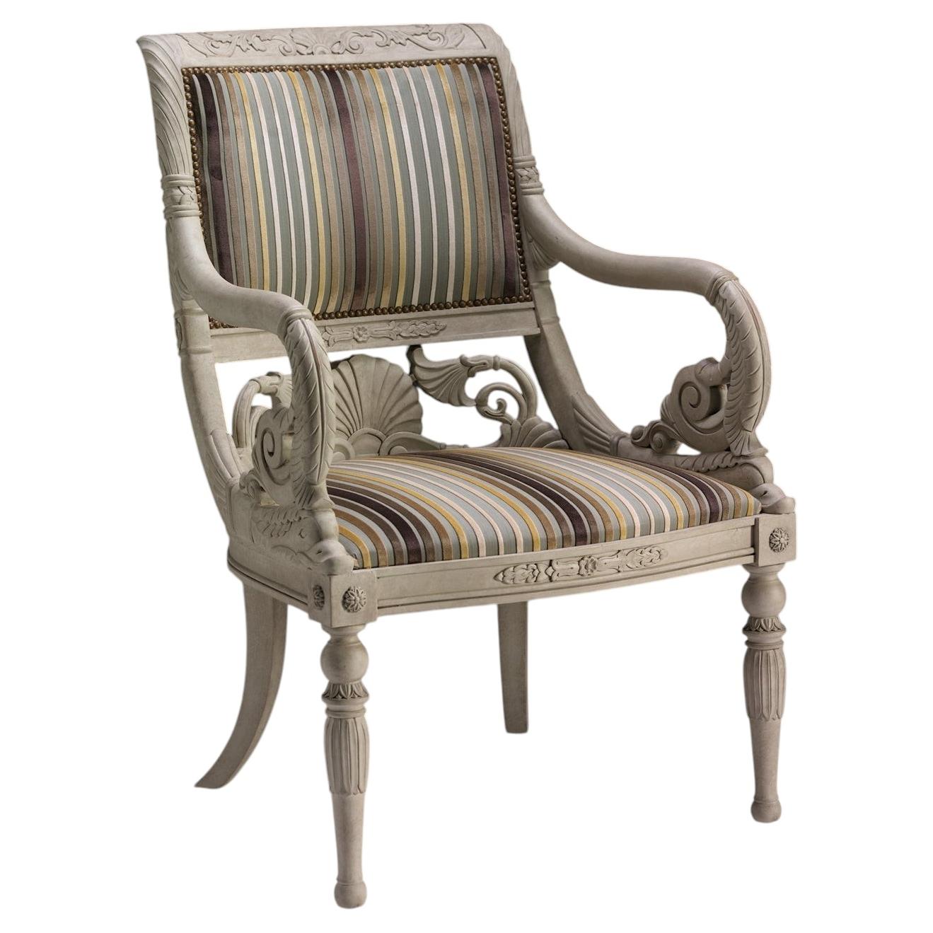 Empire Armchair For Sale