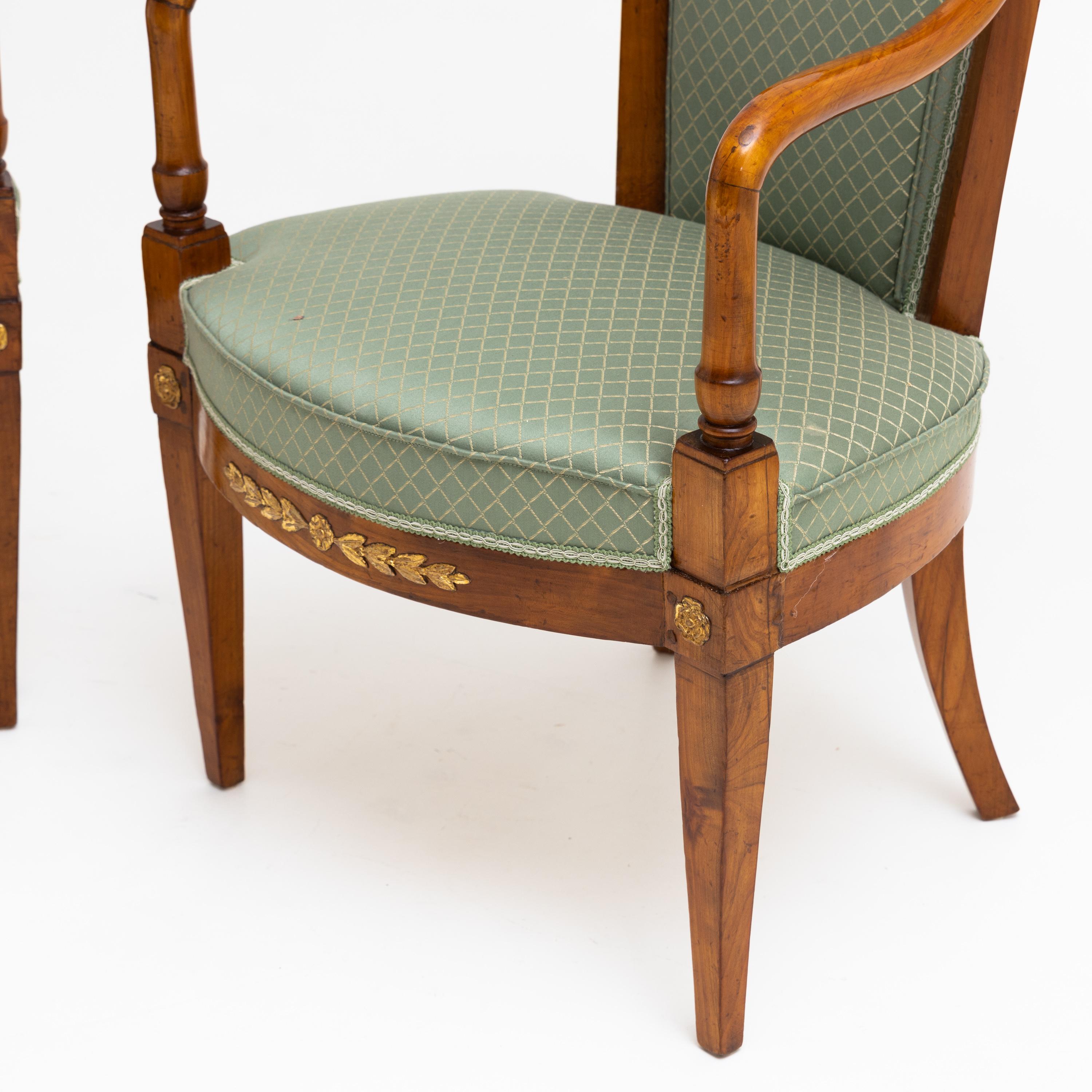 Empire Armchairs, Italy, Early 19th Century In Good Condition In Greding, DE