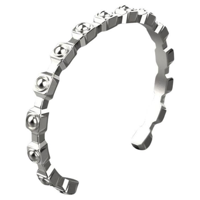 Bracelet Empire en or blanc 18 carats en vente