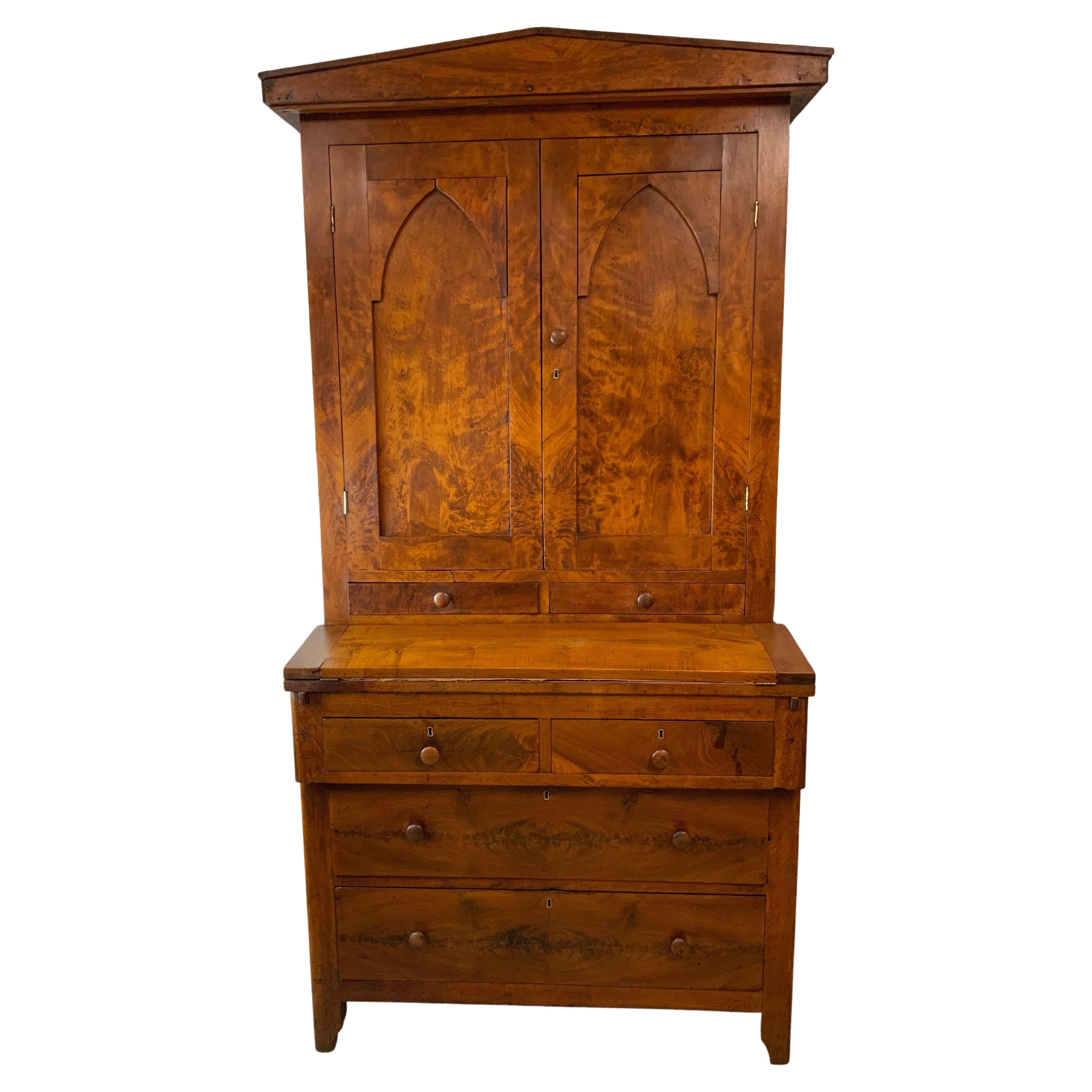 Empire Bookcase Secretary