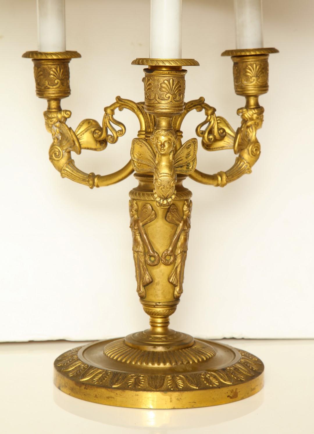 Bronze Empire Bouilotte Lamp