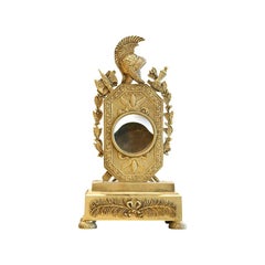 Antique Empire Bronze Dore'  Watch Stand