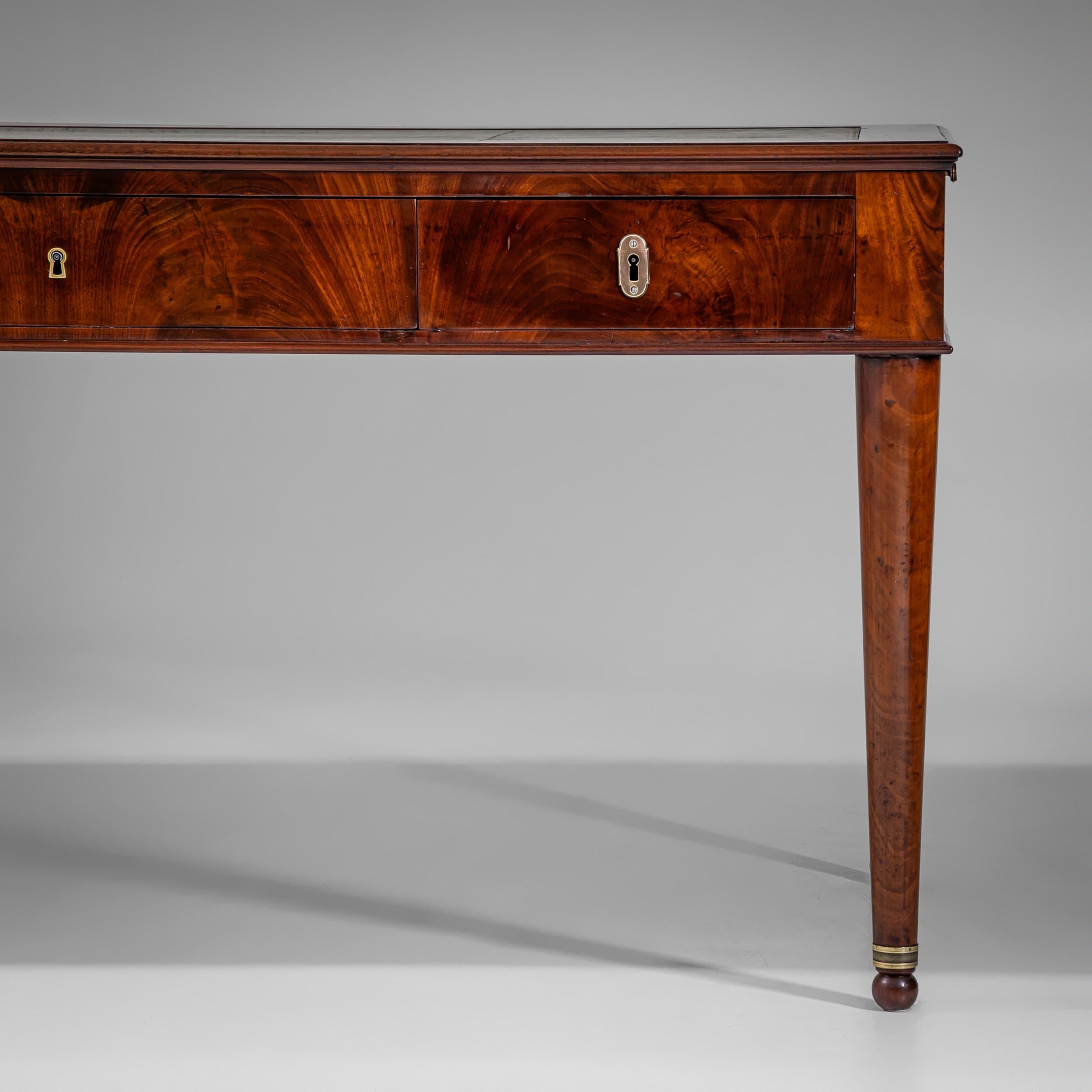 Bureau Plat Impero, Francia, inizio XIX secolo in vendita 3