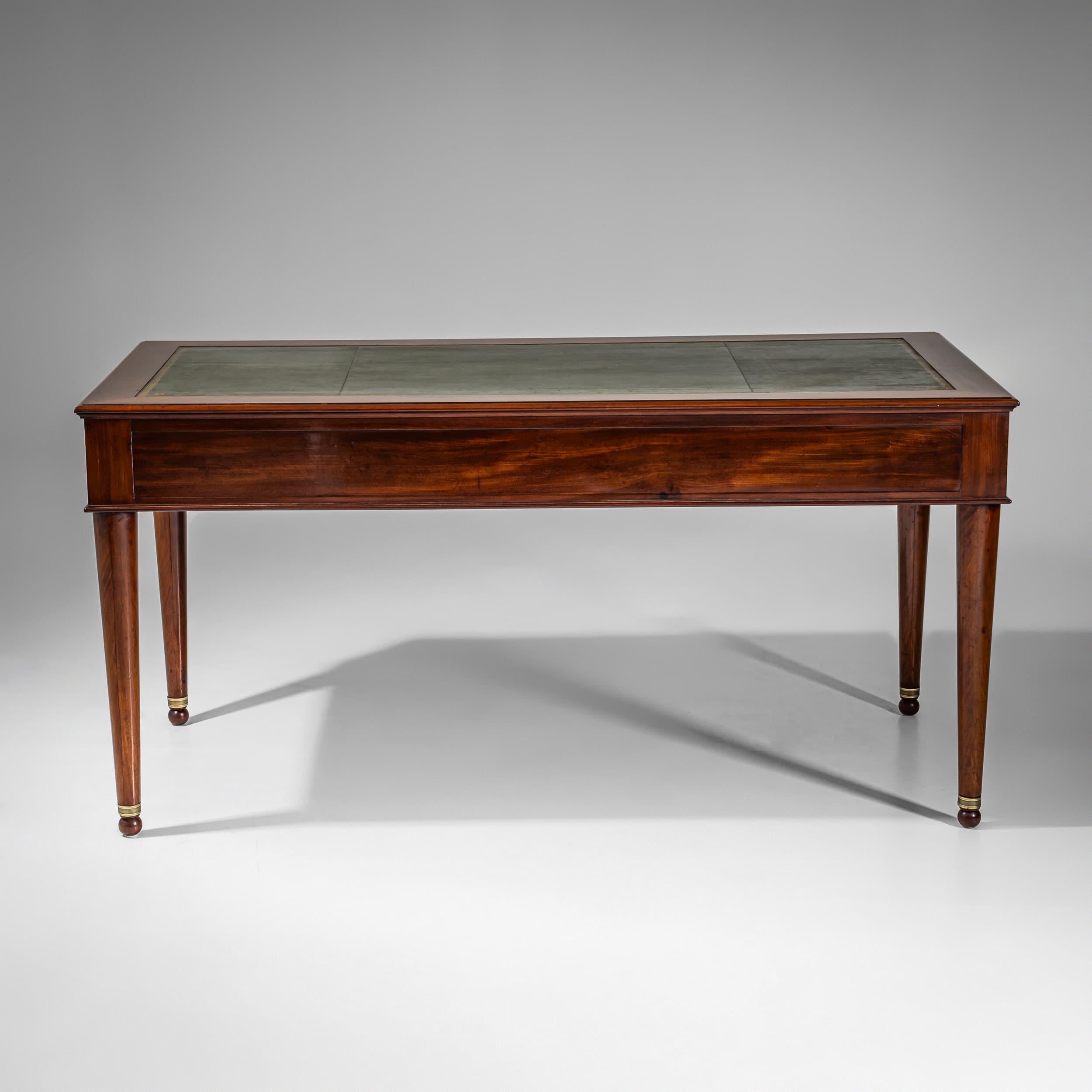 Bureau Plat Impero, Francia, inizio XIX secolo in vendita 5