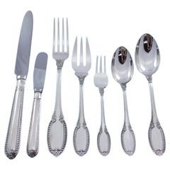 Empire by Buccellati Italy Sterling Silver Flatware Set 47 pieces Dinner