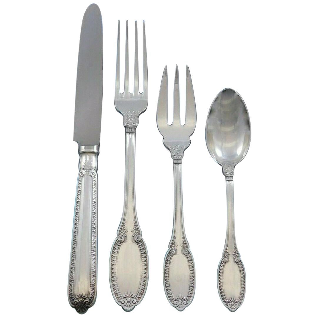 Empire by Buccellati Sterling Silver Flatware Set for 8 Service 33 Pcs Dinner
