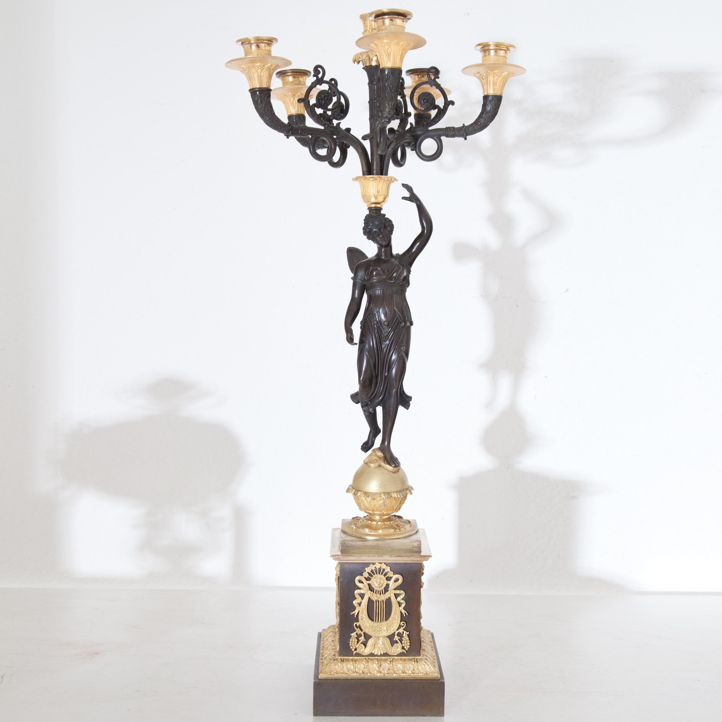 Empire Candelabras, France, Early 19th Century 5