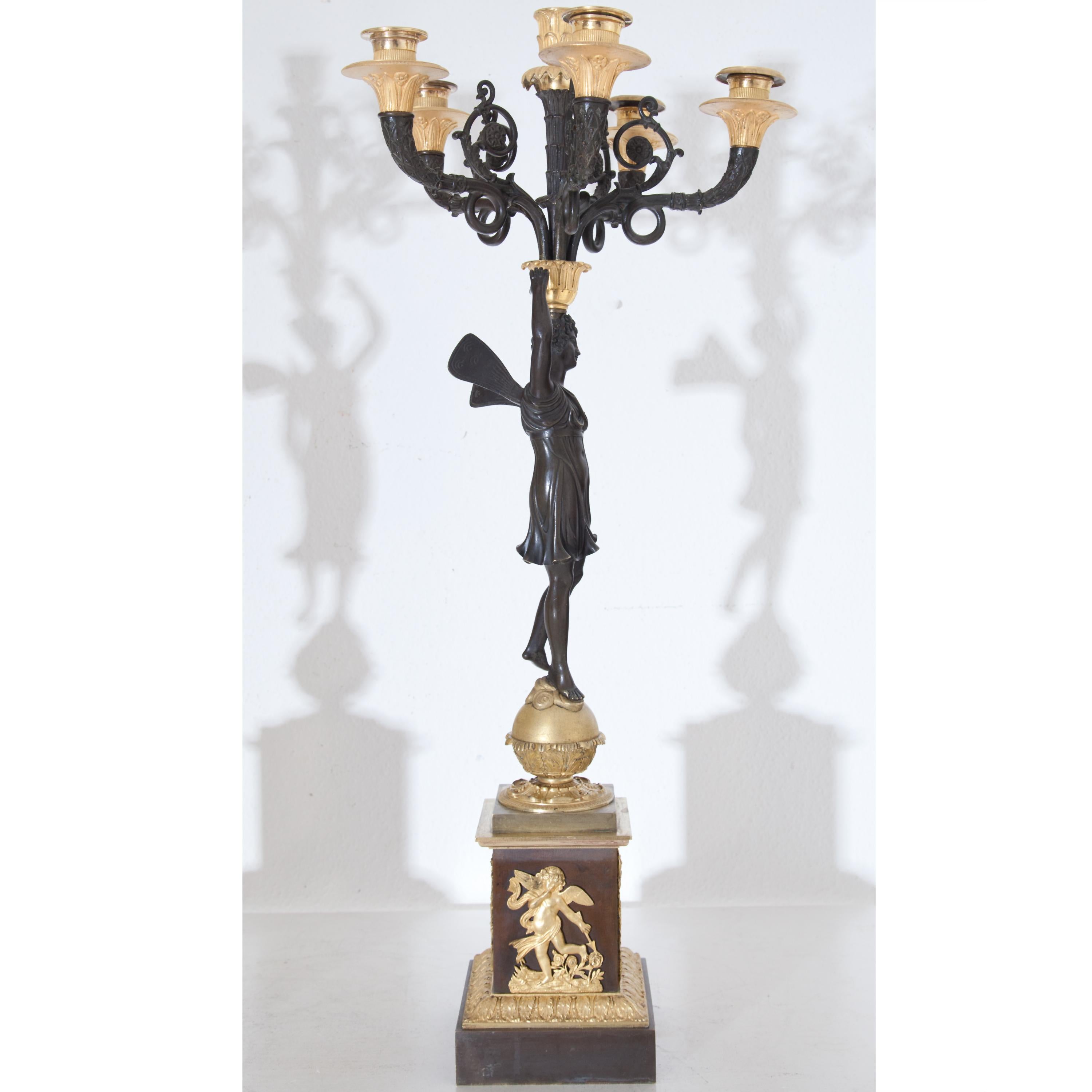 Empire Candelabras, France, Early 19th Century 2