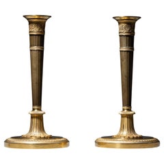 Candeleros Imperio, principios del siglo XIX