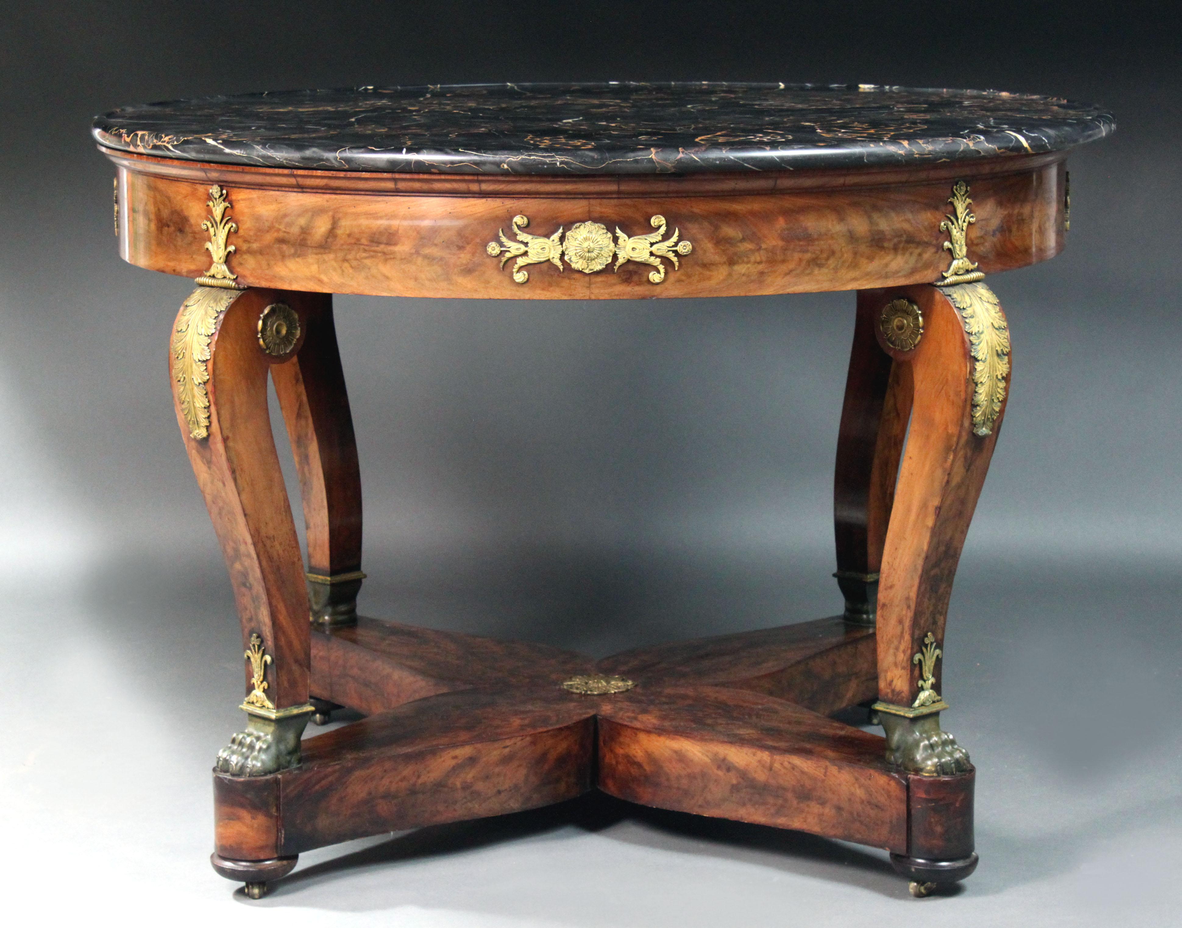 French Empire Centre Table For Sale