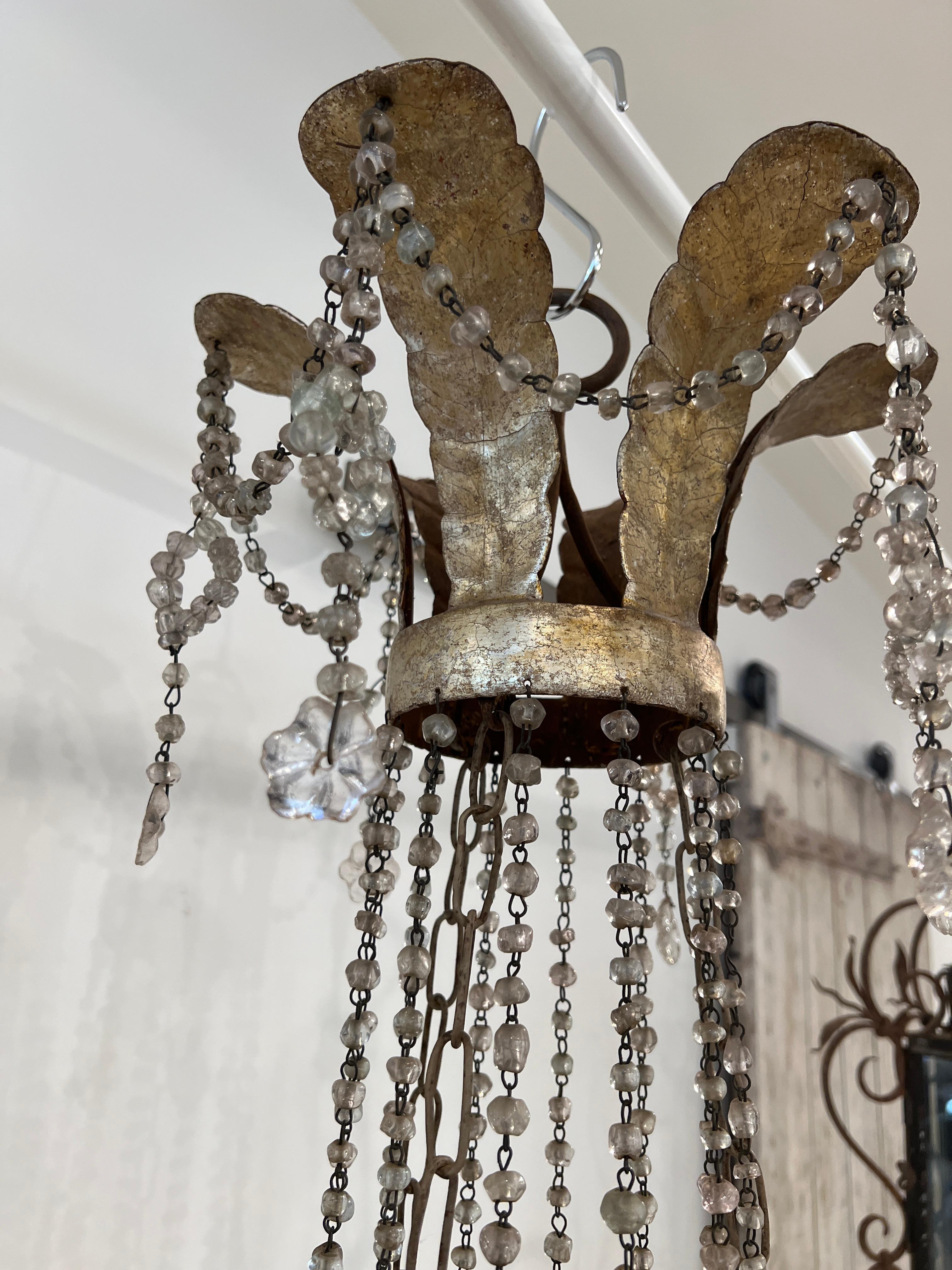 Empire Chandelier with Ancient Drops (Impero Tuscany) 4
