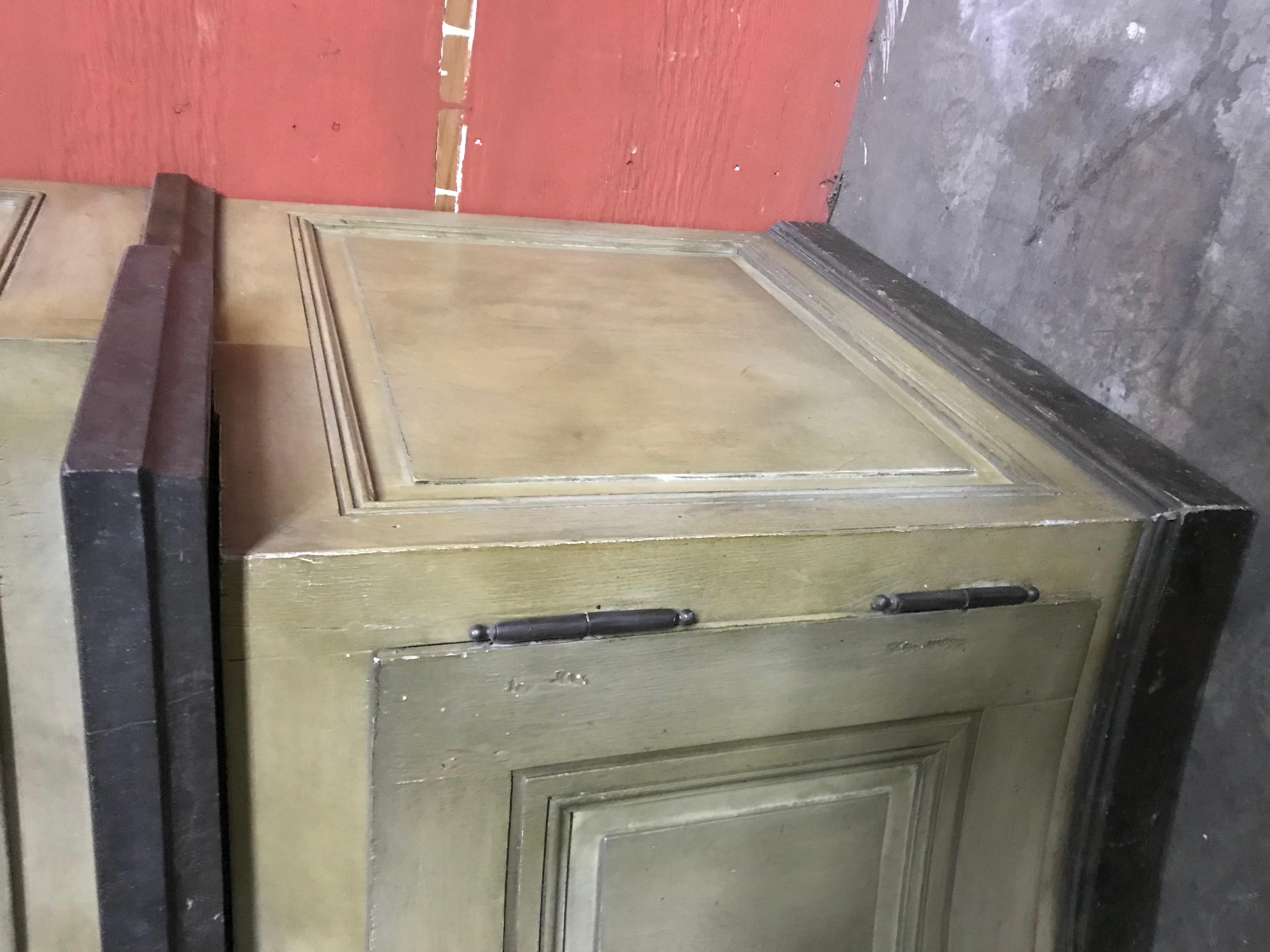 Empire Charles X Boiserie Buffet Lavabo Alcove Fontaine Cabinet Evier LA en vente 4