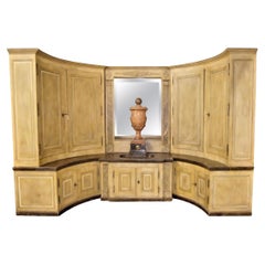 Empire Charles X. Enfilade Boiserie Buffet Lavabo Alcove Brunnenschrank Waschtisch LA