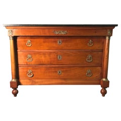 Empire Chest of Drawers, France 1810-1820, Cherry