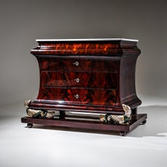 Empire Chest of Drawers in Mahogany, Spain, Early 19th Century