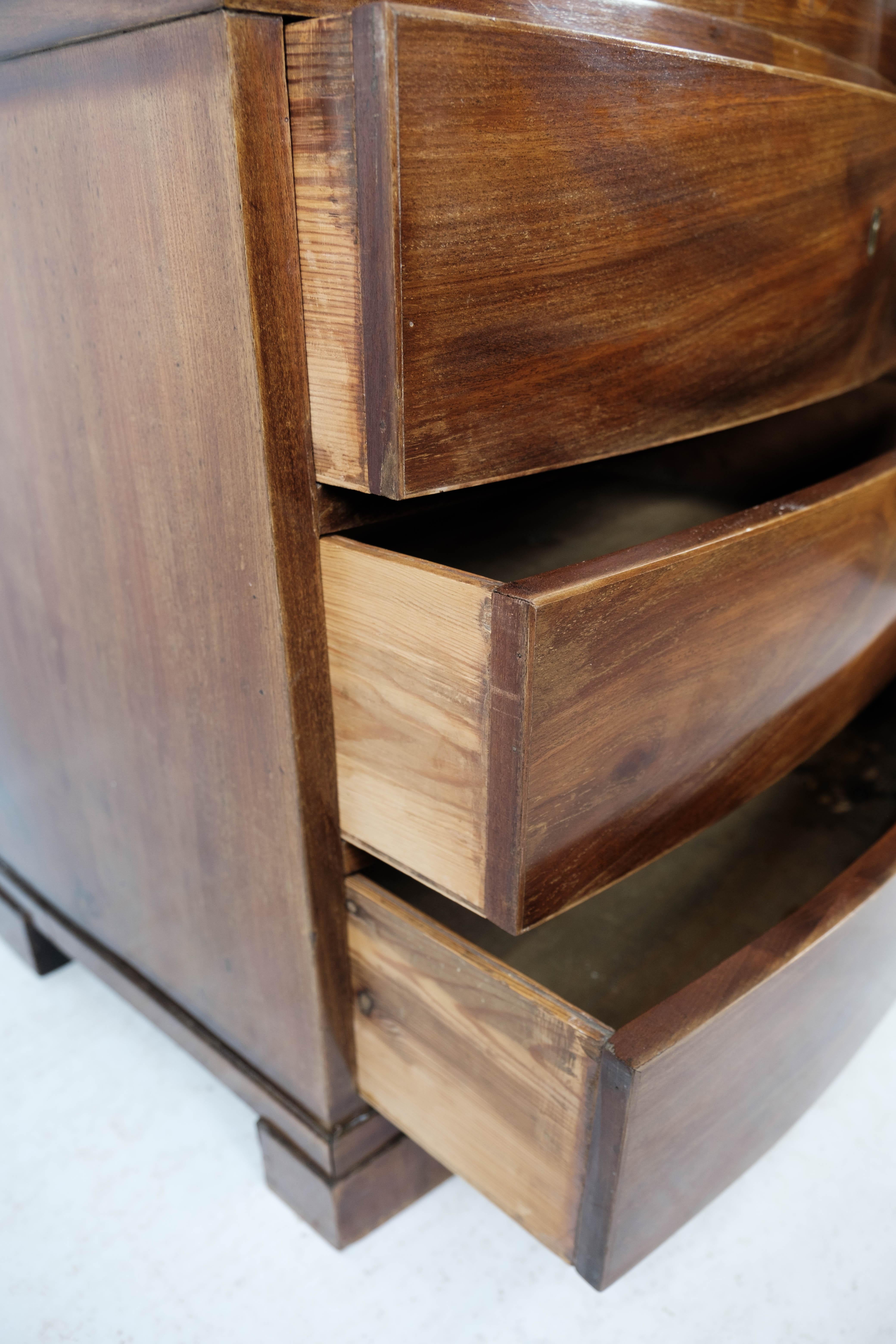 Empire Chest of Drawers of Polished Mahogany, 1820 7