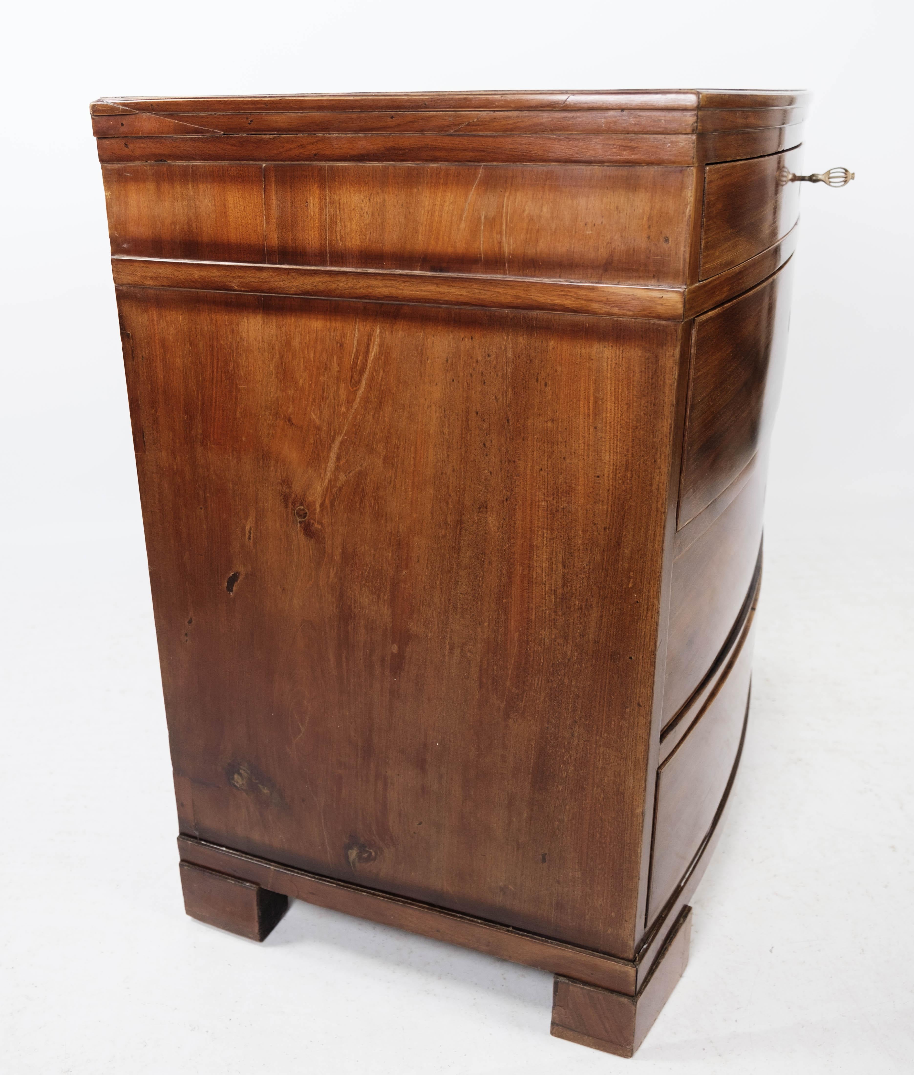 Empire Chest of Drawers of Polished Mahogany, 1820 10