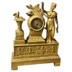 Horloge Empire bronze