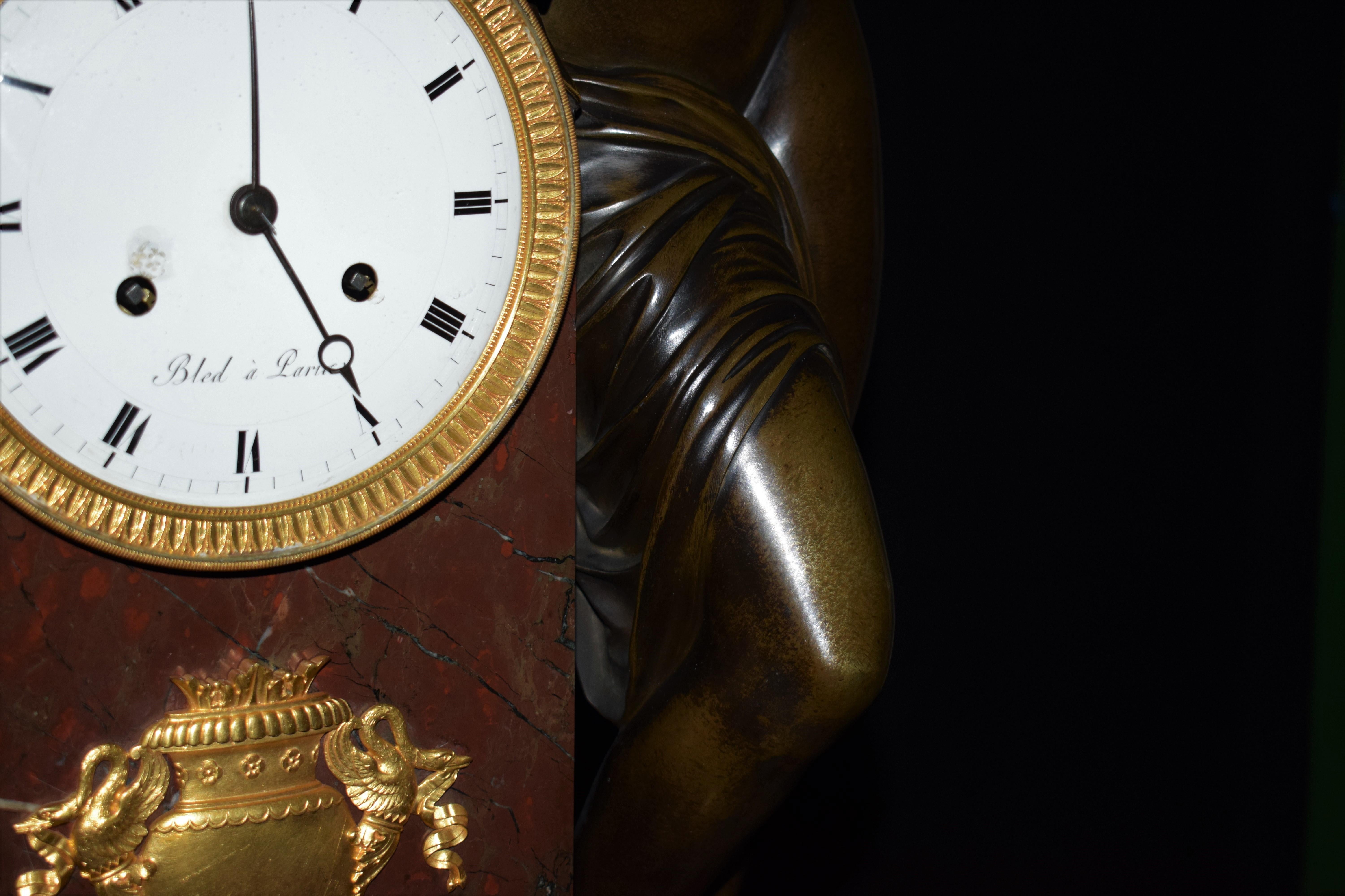 Horloge Empire, Cupid & Psyché en vente 1